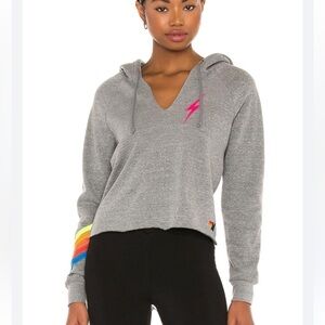 Aviator nation Vneck hoodie